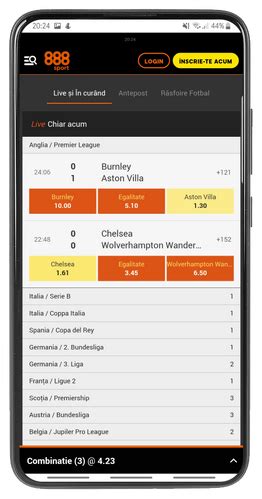 888Sport (app) Download de pe IOS si Android [2024].